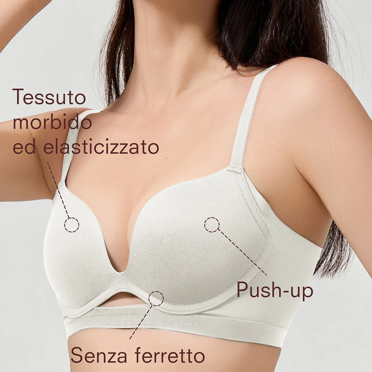 Office Elegance - Wireless Push-up Bra - Image 33