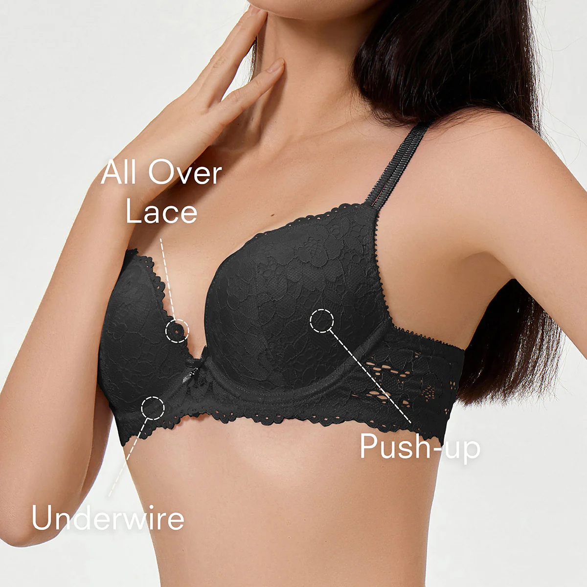 Date Night Lace - Push-Up Bra - Image 14